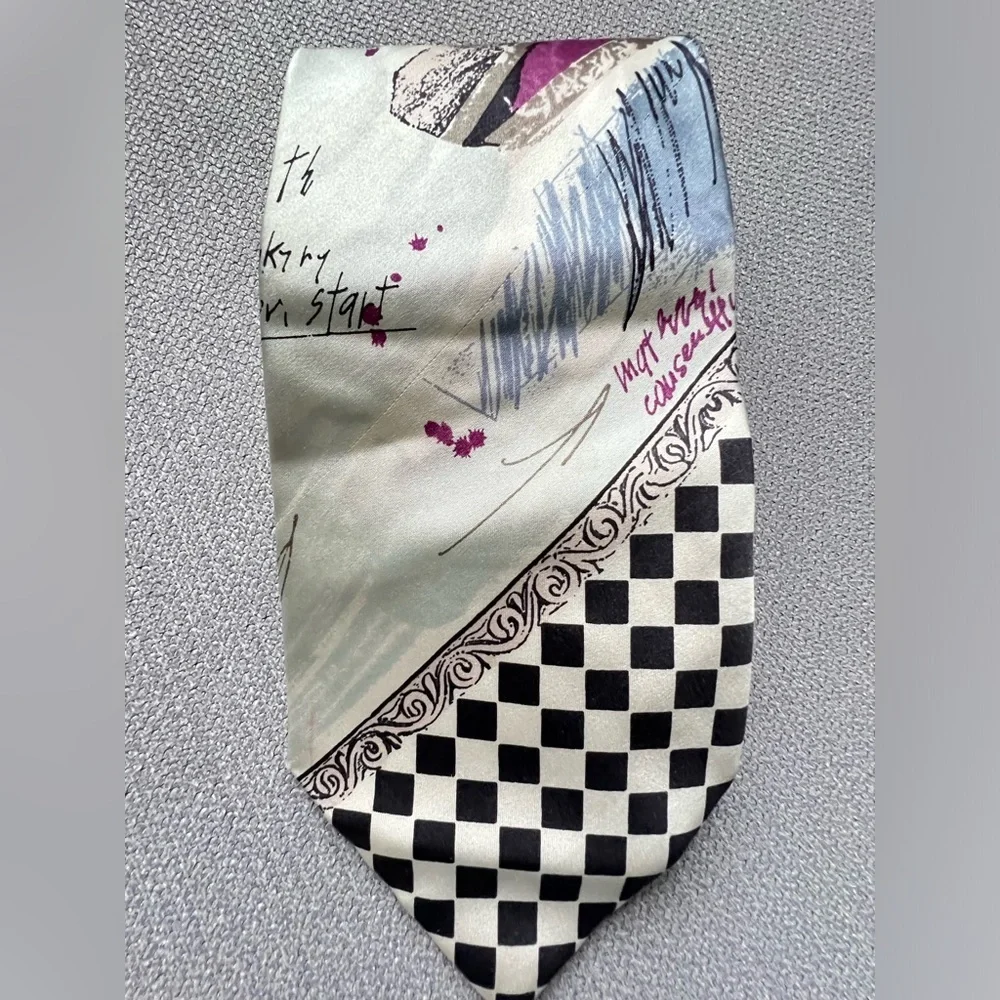 Hubert Milano Tie 100% Silk